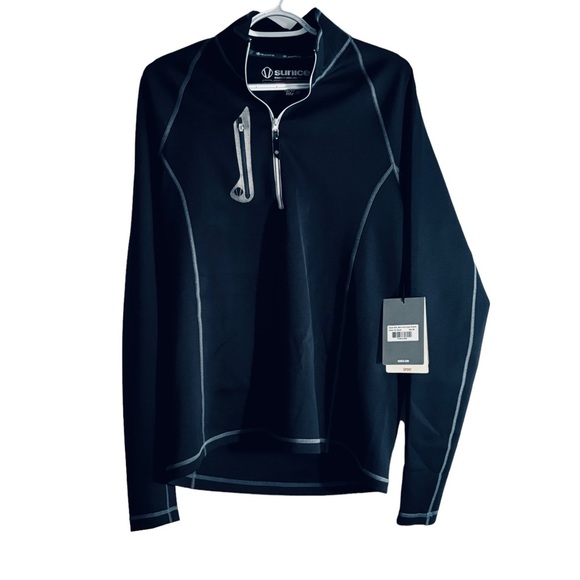😎SUNICE Black Medium Men Sport Ultra performance sweater Ultra Strech😎 - Picture 1 of 7